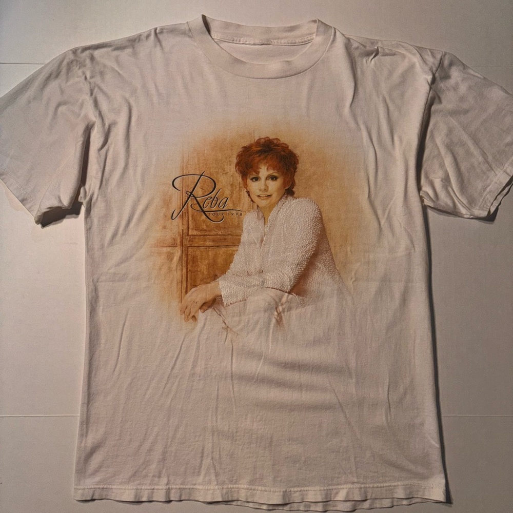 Vtg Reba McEntire 1998 USA Country Music Band Concert Tour T-shirts XL 90’s